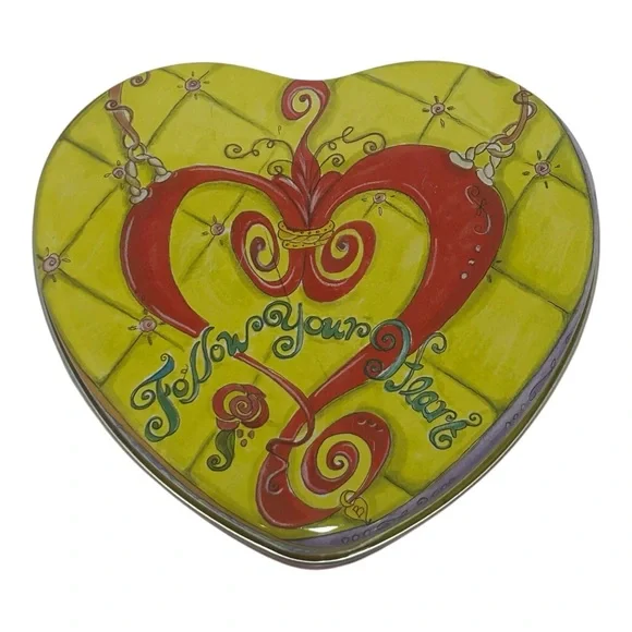 AUTHENTIC BRIGHTON COLLECTIBLES Necklace Pendant Charm GO RED FOR WOMEN With Tin - Picture 4 of 12